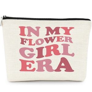 NEW In My Flower Girl Makeup Bag